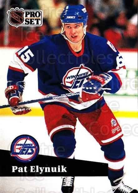 1991-92 Pro Set French #262 Pat Elynuik