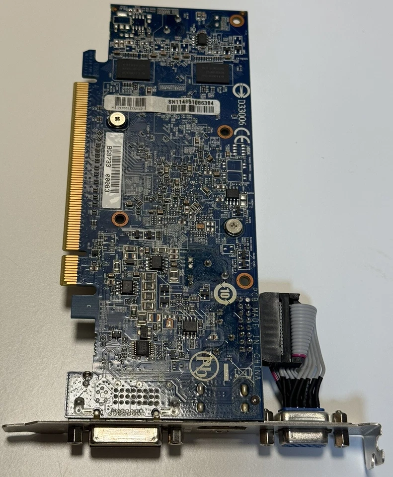 💻GIGABYTE AMD RADEON HD6450 1GB PCI-E X16 DVI HDMI VGA LP GV-R645SL-1GI WORKS - Image 3 of 4