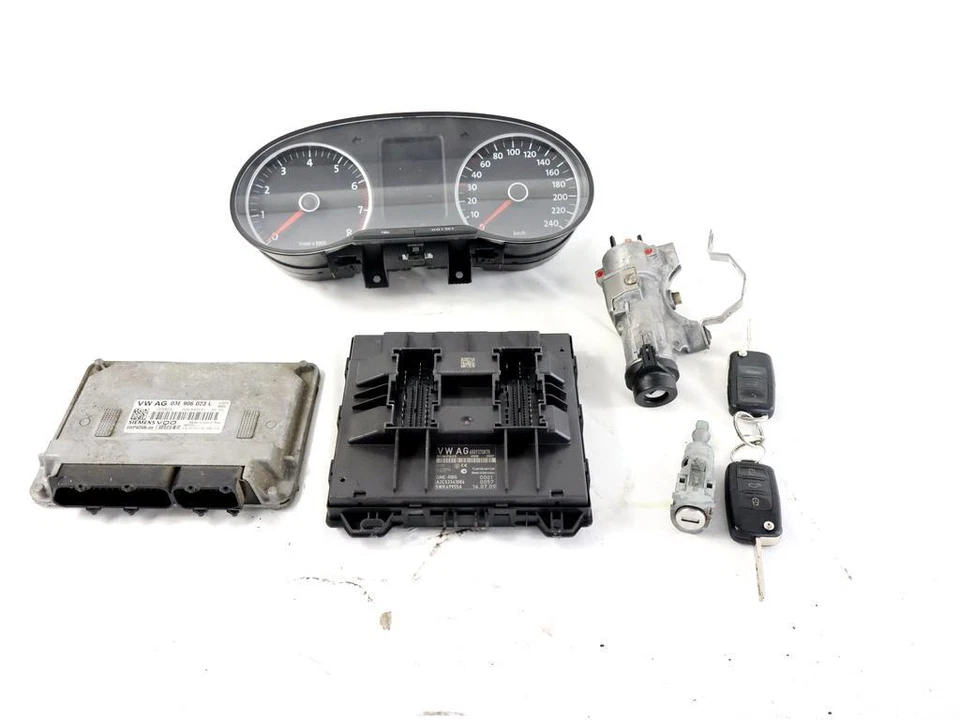 03E906023L KIT ACCENSIONE AVVIAMENTO VOLKSWAGEN POLO 1.2 B 51KW 5M 5P (2009) RIC — 第 3/4 张图片