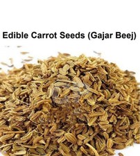 Edible Carrot Seeds Gajar Beej Seeds Ground Fresh Indian Herb 250gm 8.8 OZ '