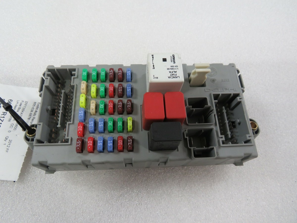 Ferrari FF, LH, Left, Dashboard Fuse Box, Used, P/N 245788