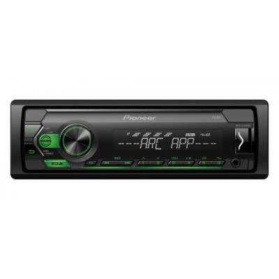 Pioneer Autoradio MVH-S120UBG  MP3 USB AUX FLAC 4 x 50W Grüne Beleuchtung
