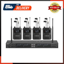 Wireless In Ear Monitor System, Quad-channel Wireless Iem System, Metal Iem W/