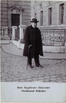 #ad CPA AK Ferdinand Kracher THEATER STAR 641704 EUR 6.99