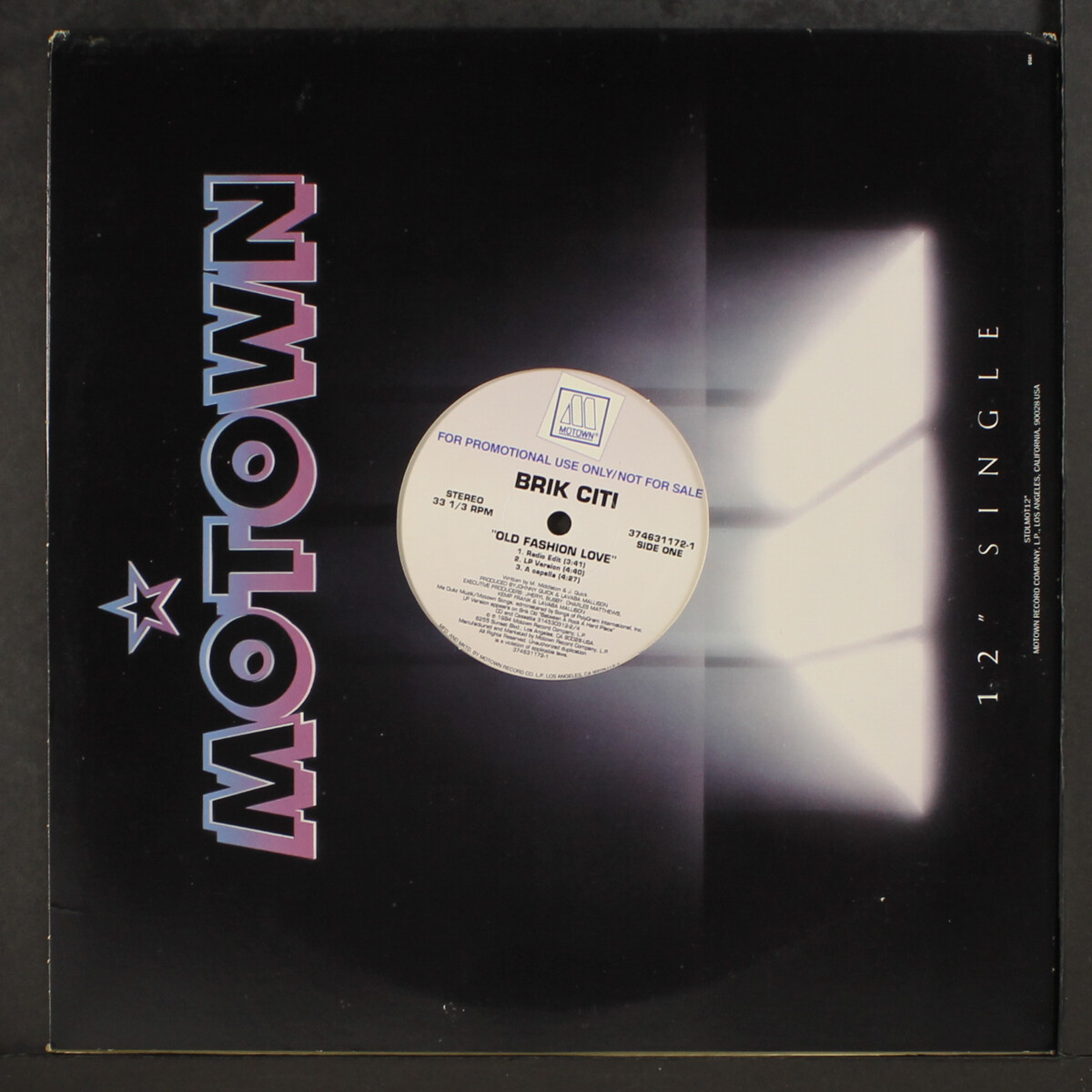 BRIK CITI: old fashion love MOTOWN 12