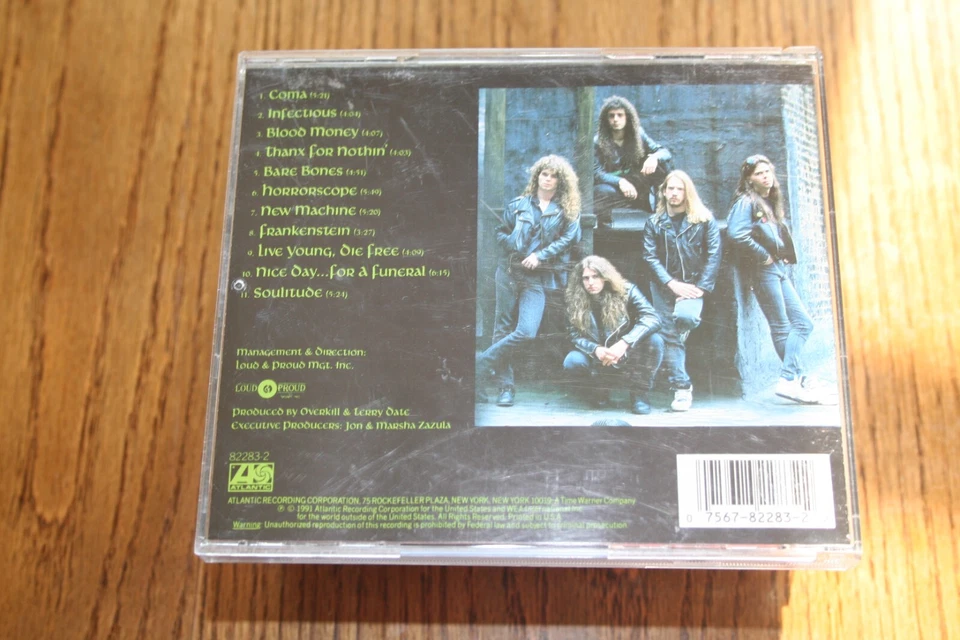 OVERKILL-" HORRORSCOPE" CD US- PRESS - Bild 3 von 3