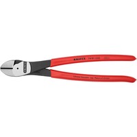 Knipex Kraft-Seitenschneider 74 01 250, Schneid-Zange, Rot
