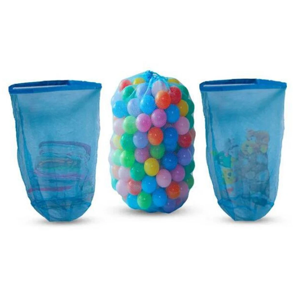 Ball Pit Ball Storage Net Bag Laundry Mesh Drawstring Bag Storage Bag - Image 4 of 4