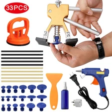 33pcs PDR Paintless Dent Repair Tools Car Body Repair Puller Kit
