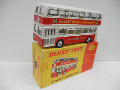 Autobus Regent Leyland Atlantean Dinky Toys 292 MECCANO-UK + boîte d