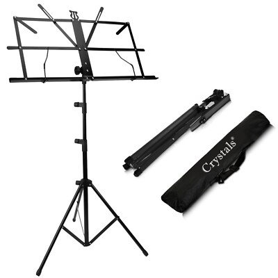 Portable Height Adjustable Musical Orchestral Paper Holder Tripod