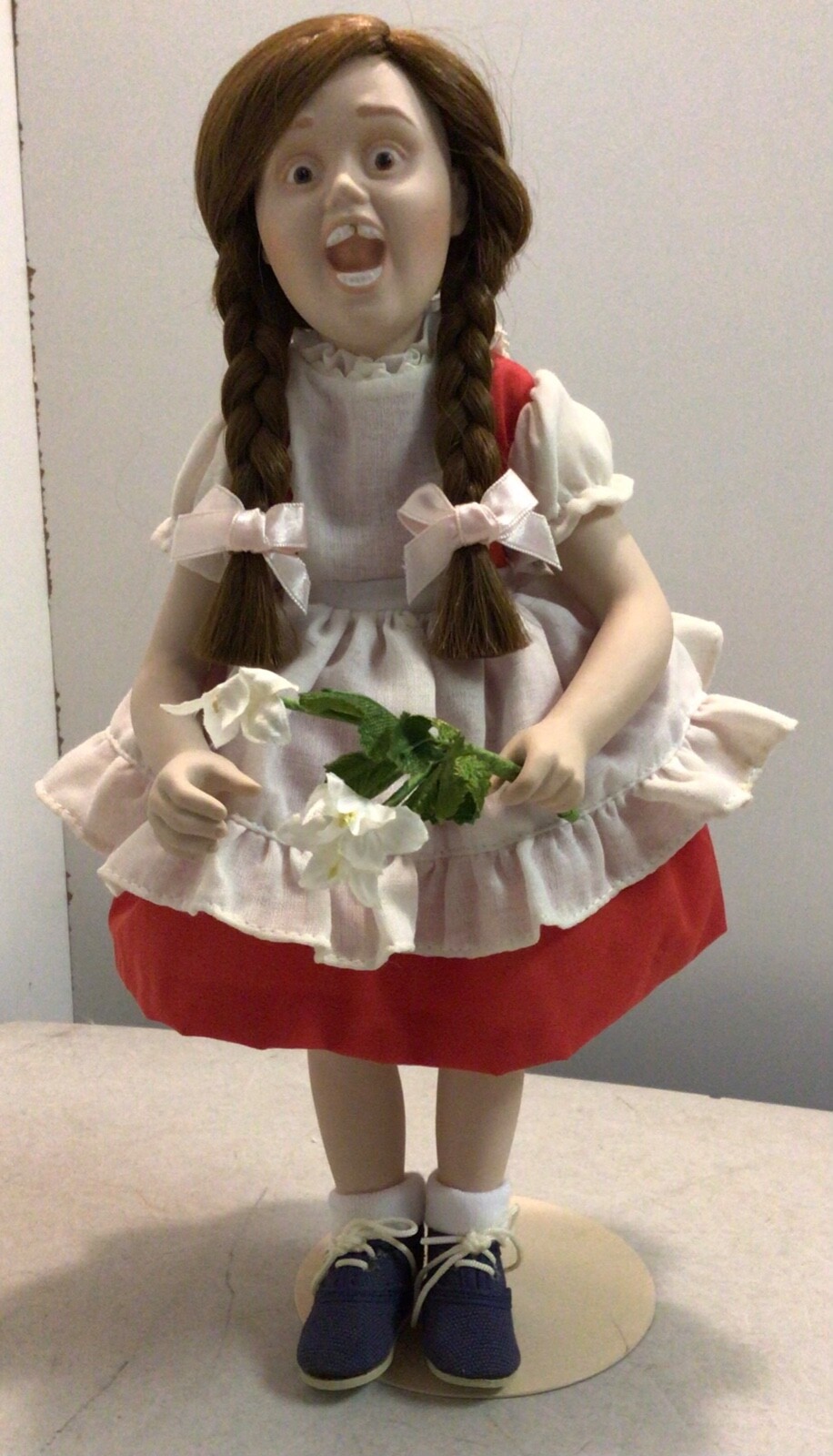 5 Norman Rockwell Danbury Mint Dolls w Acc Red Cross Volunteer Suzy Boy