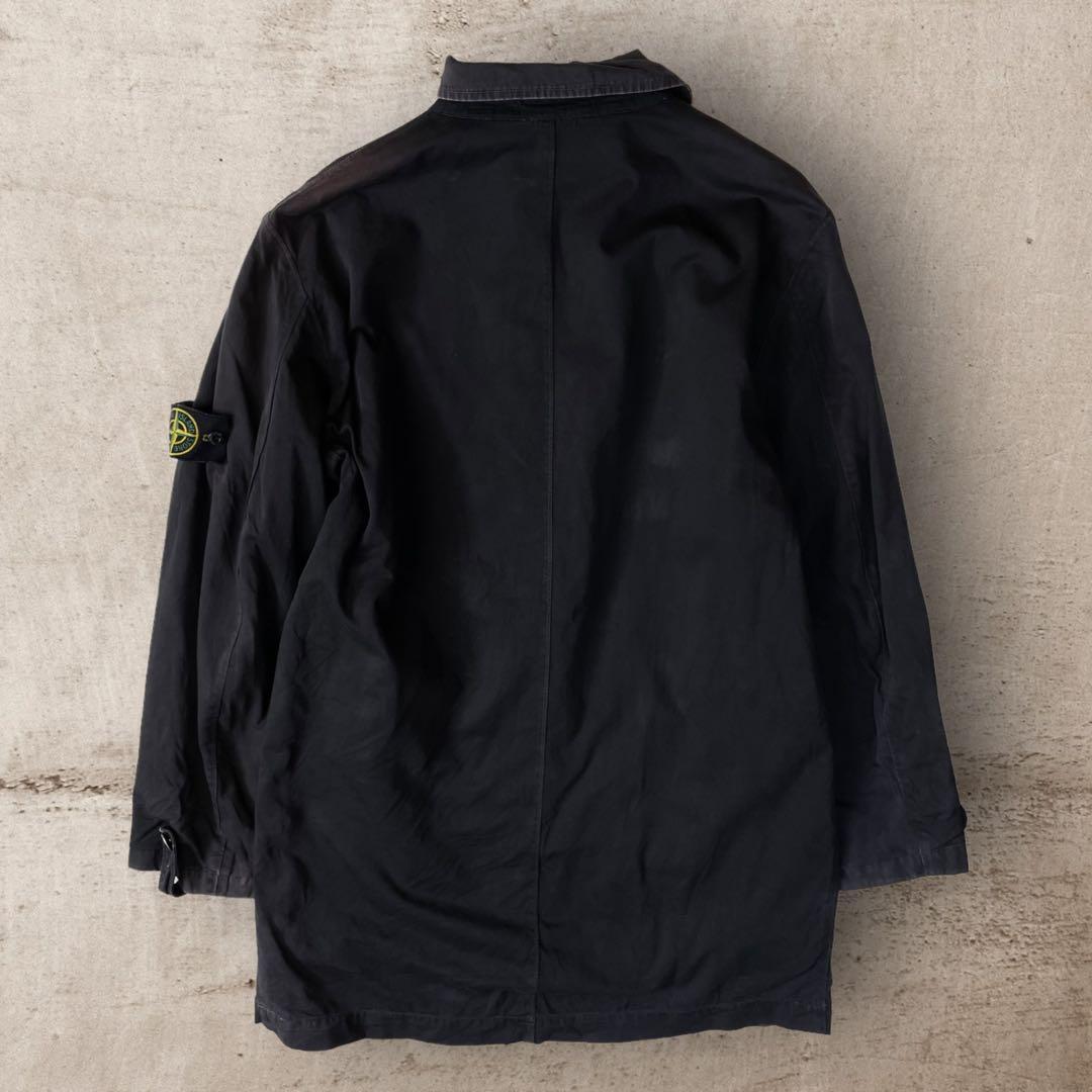 stone island raso gommato hook mod coat | eBay