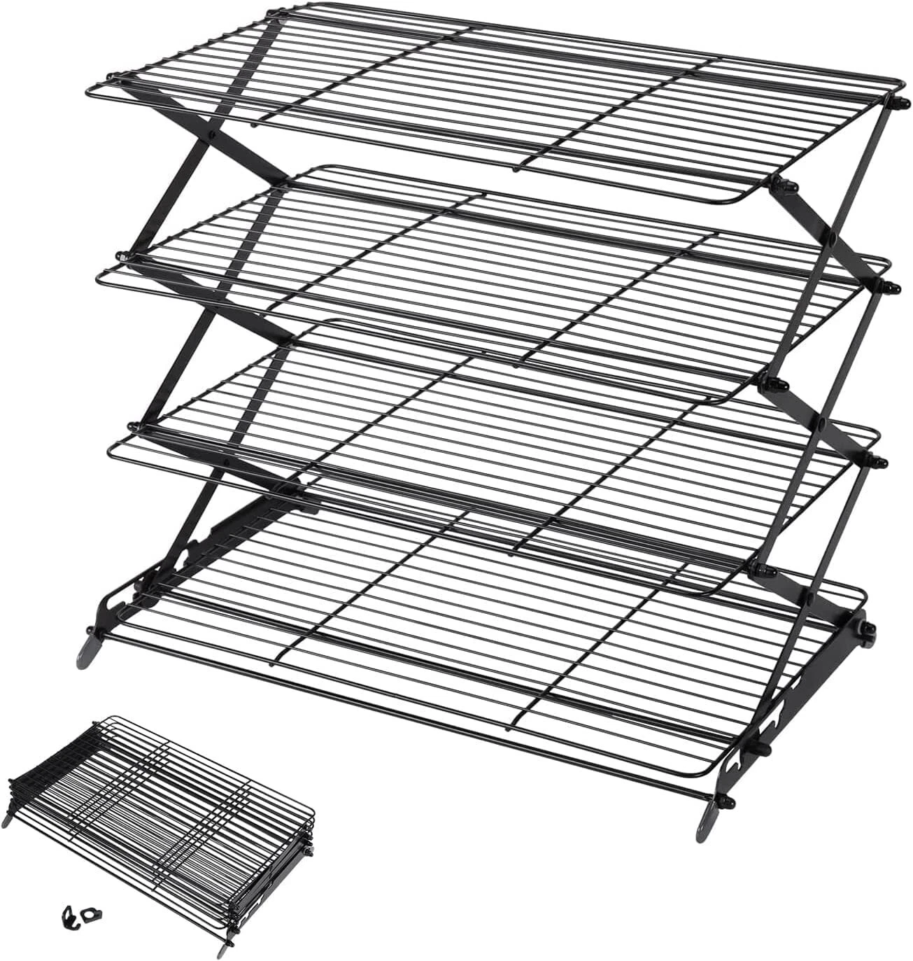 Geesta 2/3/4-Tier Upgraded Collapsible Cooling Rack with Adjustable 3 Setting...
Opens in a new wind