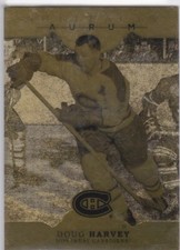 16/17 ARTIFACTS..DOUG HARVEY..LEGEND..GOLD AURUM..SP..CARD # A-44..CANADIENS