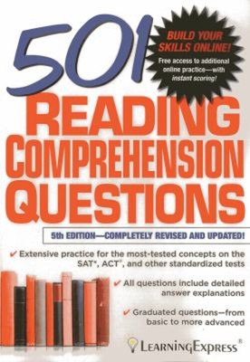 501 Reading Comprehension Paperback LearningExpress Staff