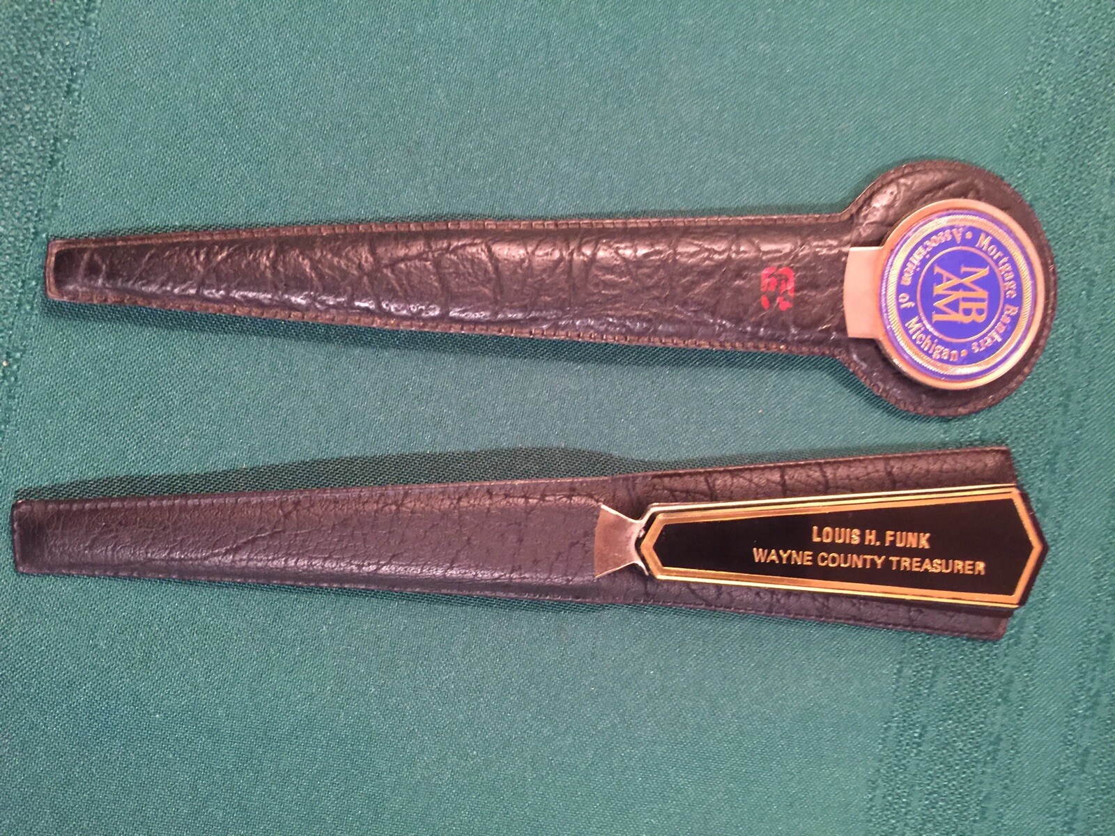 2 Vintage Advertising Letter Openers w/ Sleeves Chrysler MBAM eBay
