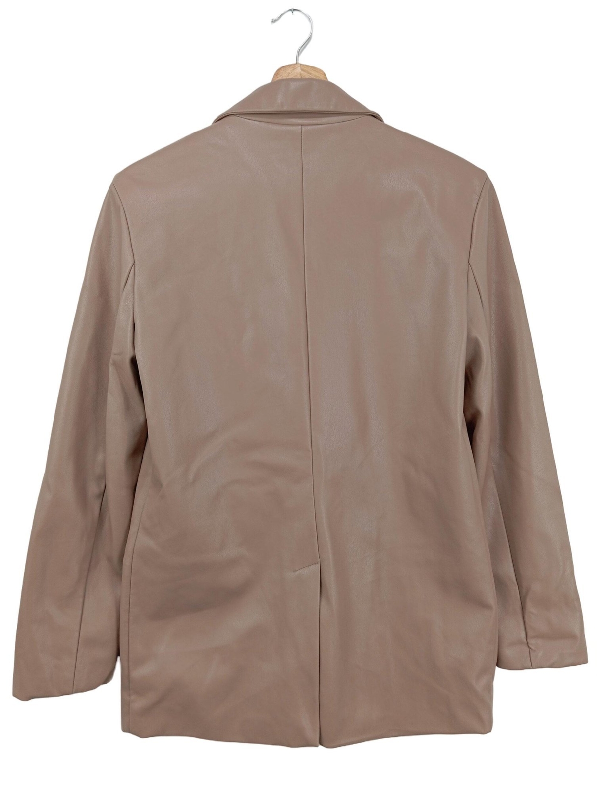 Veste En Cuir Gil Santucci Pour Femme - Taille 38 EU - Couleur Marron - Style Décontracté Parfait état