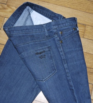 Jeans Naf Naf Femme Taille 36 (W27 L32) - Coupe Skinny - Bleu - 99% Coton - Occasion TB