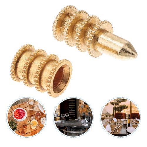 20pcs Zinc Alloy Dowel for Table Leaf Bolt Sleeve Connector