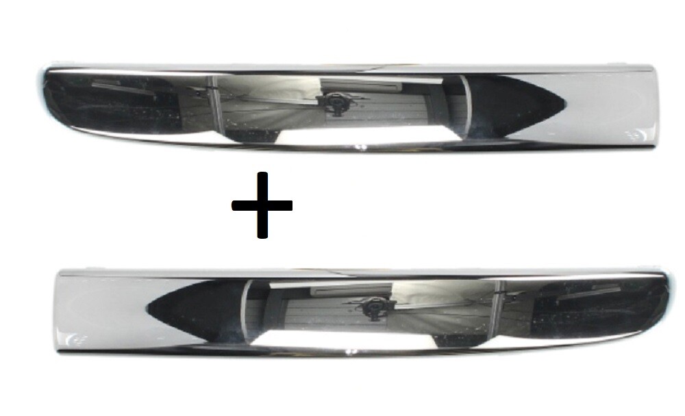 Baguette de pare-chocs avant Fiat 500 Lounge 2007-2015 - Remplacement kit gauche droit complet
