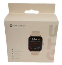 AmazFit GTS Model A1914 Fitness Tracking Smartwatch GPS, Desert Gold NEW Sealed.