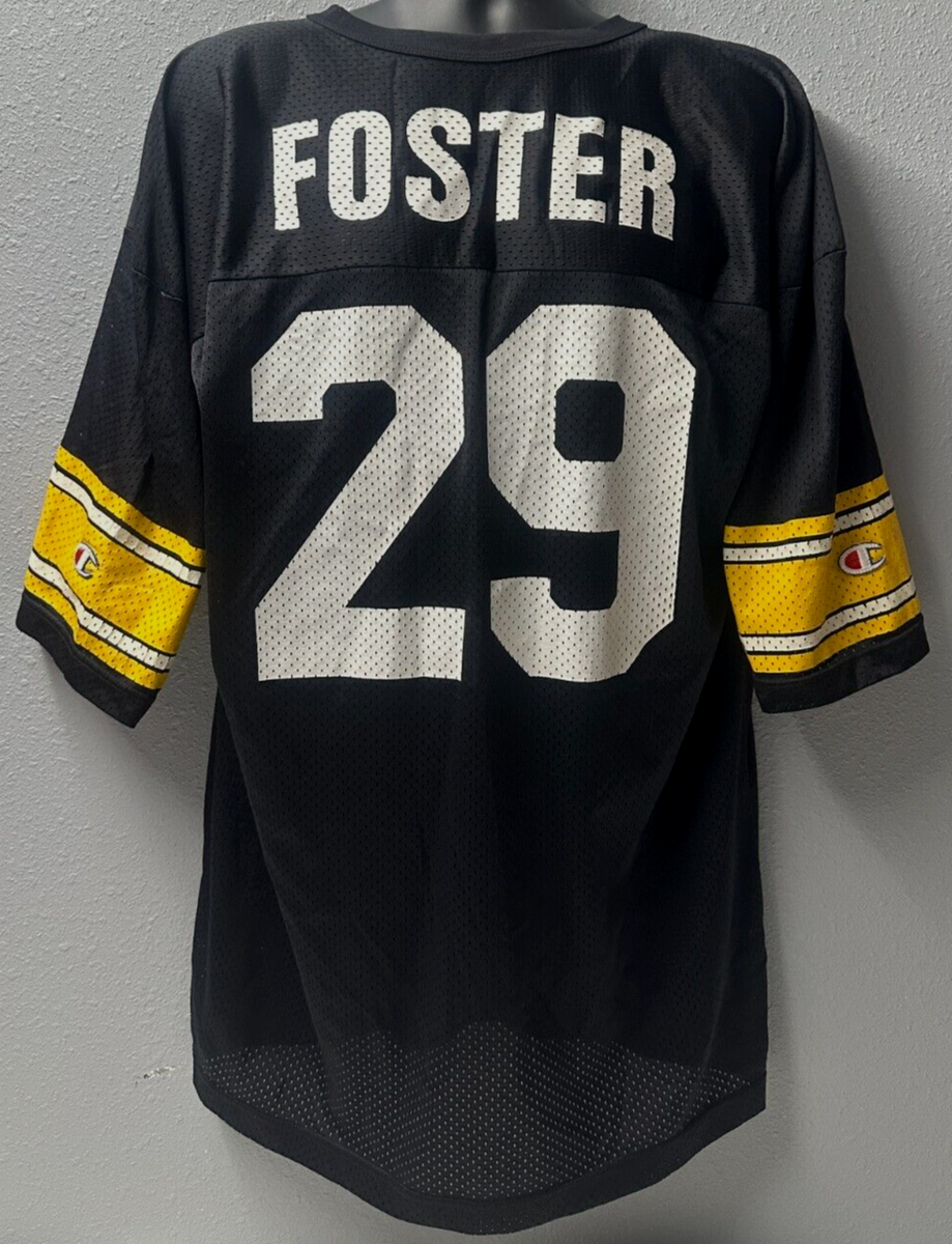 Pittsburgh Steelers #29 Barry Foster Football Jersey Men's SZ: 52