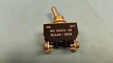 MS35059-29 Toggle Switch DPST Momentary Off, On position