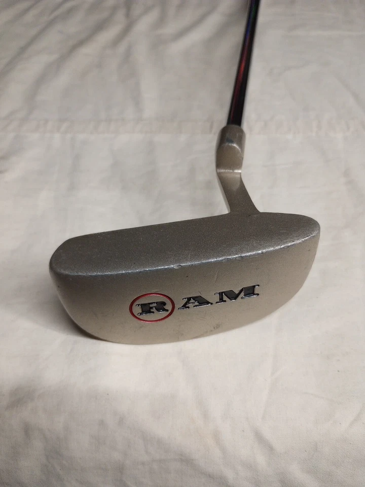 RAM Mallet Putter - Face Balanced 34.5" Gray RH Original Ram Grip. Steel Shaft - Image 2 of 4