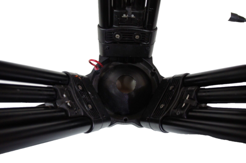 O'CONNOR DA BLAK 2D TRIPOD SYSTEM GROUND SACHTLER SPREADER BAG EXT SERVICED 99Lb - Picture 5 of 8