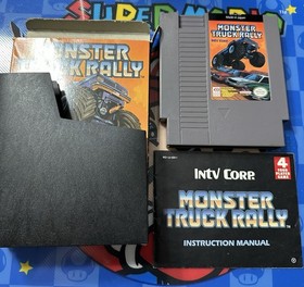 Monster Truck Rally (Nintendo NES 1990) Complete In Box CIB