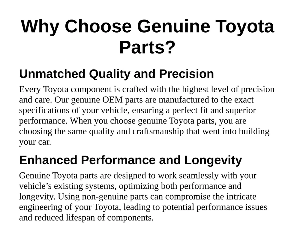 New Genuine Toyota Engine Oil Filler Cap Assembly (2010-2024) OE 12180F4010 - Image 3 of 4