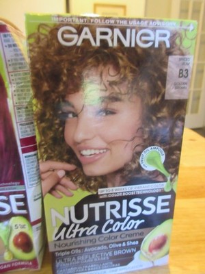 Garnier Nutrisse Ultra Color Nourishing Permanent Hair Color B3 Golden Brown