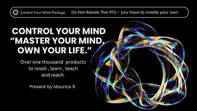  MENTAL MASTERY CONTROL YOUR OWN MIND  PLR PRODUCTS  2026 ASSET VAULT 