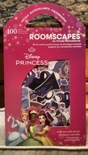   Disney Princess  Roomscapes Decals 100 Each - Brand NEW in Package 