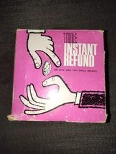 Vintage Poynter Products  Instant Refund Bank - With Original Box Untested As Is