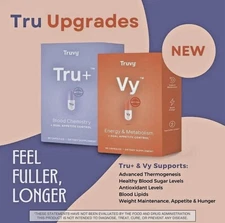 Truvy TRU+ & VY **NEW** Formula Weight Loss-4 Week (TruVision TruFix TruControl)