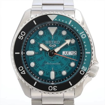 Seiko 5 Sports SRPJ45K1 Automatic Watch Blue Used From Japan