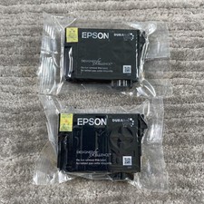 Epson 252 Black Ink Cartridges Lot 2 Genuine DURABrite Ultra BK OEM Printers