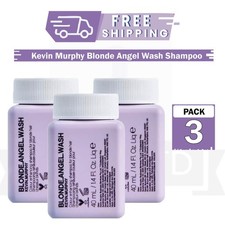 Image of Kevin Murphy Blonde Angel Wash Shampoo 40ml - PACK 0F 3