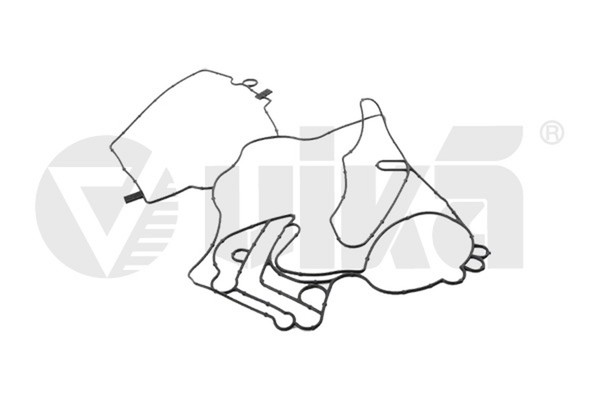 Vika Dichtung GehäUsedeckel (KurbelgehäUse) 11031826801 FüR VW Touareg 7P5 7P6-image