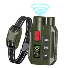 Dogs Training Collar with Remote Control 1968FT, IP67 Waterproof Rechargeable