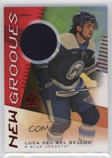 2024 Upper Deck SP Game Used New Grooves Jersey Luca Del Bel Belluz #NG-11 1u0d