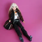 Vtg 90s Harley Davidson Barbie- Y2K Highlights Mackie MTM Blunt Bangs OOAK