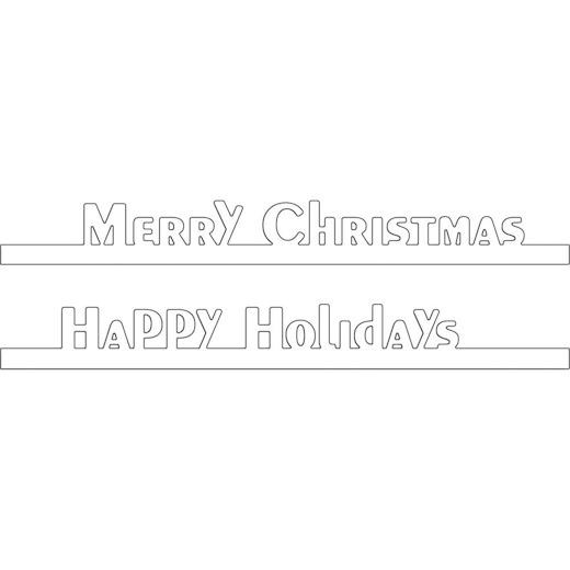 Penny Black Creative Dies - Holiday Edgers 51-448