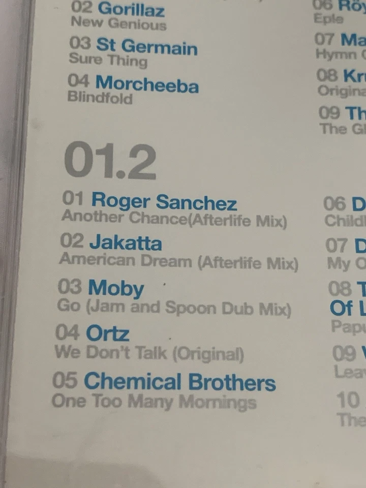 Various – Ultra.Chilled 01 (2xCD,2001,Ultra,1st Ed) EARLY PRESS,RARE MIX CD! - Image 4 of 4