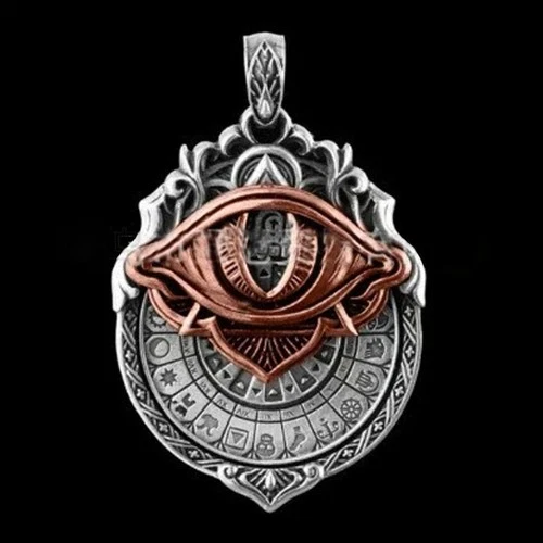 Tarot Vision Pendant - All-Seeing Eye Necklace, Tarot Card Symbol Pendant - Picture 14 of 14