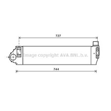 Ladeluftkühler für Renault Megane II BM0/1_ CM0/1_ Grand Scénic JM0/1_ KM0/1_