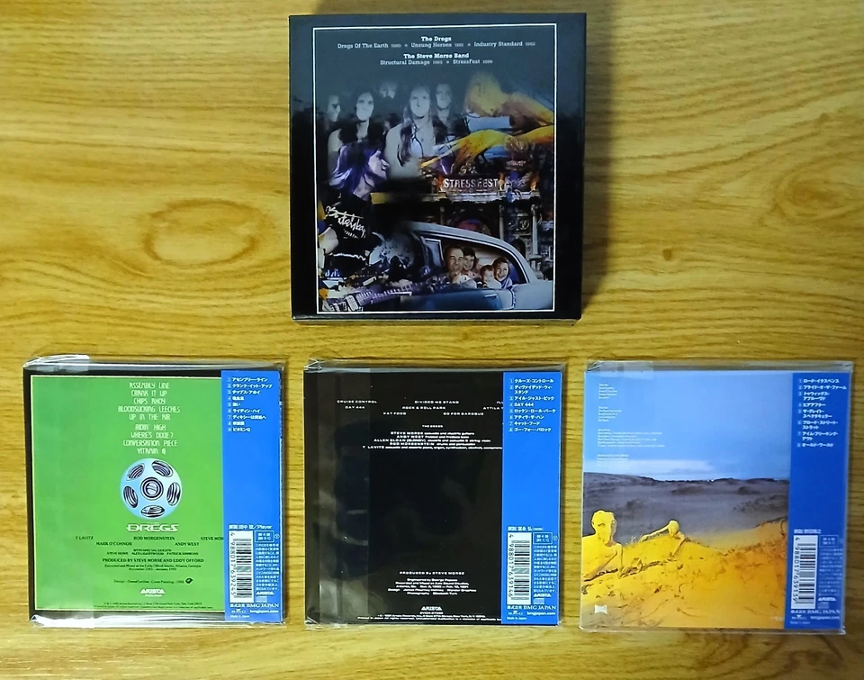 DREGS - INDUSTRY STANDARD - LIMITED EDITION - 3 x MINI LP CD JAPAN OBI BOX SET - Bild 2 von 4