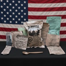 Military MRE Single Meals Authentic Exp 27 Or Better.
